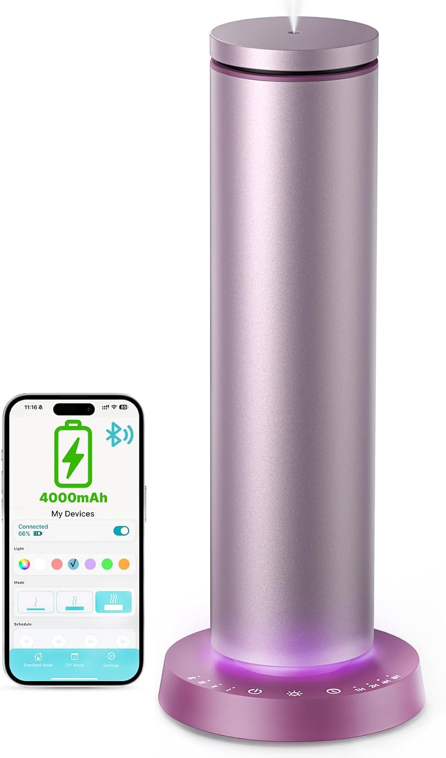 XEITIN Apex 2000™ Cordless Rechargeable Scent Diffuser (2,000 Sq. Ft. | 4000mAh Battery)