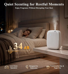 Ziweo 2,000 Sq. Ft. Smart Waterless Essential Oil Scent Diffuser