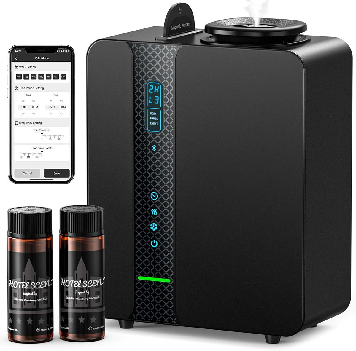 XEITIN™ Apex 3500 HVAC Smart Waterless Scent Diffuser (3,500 Sq. Ft.)