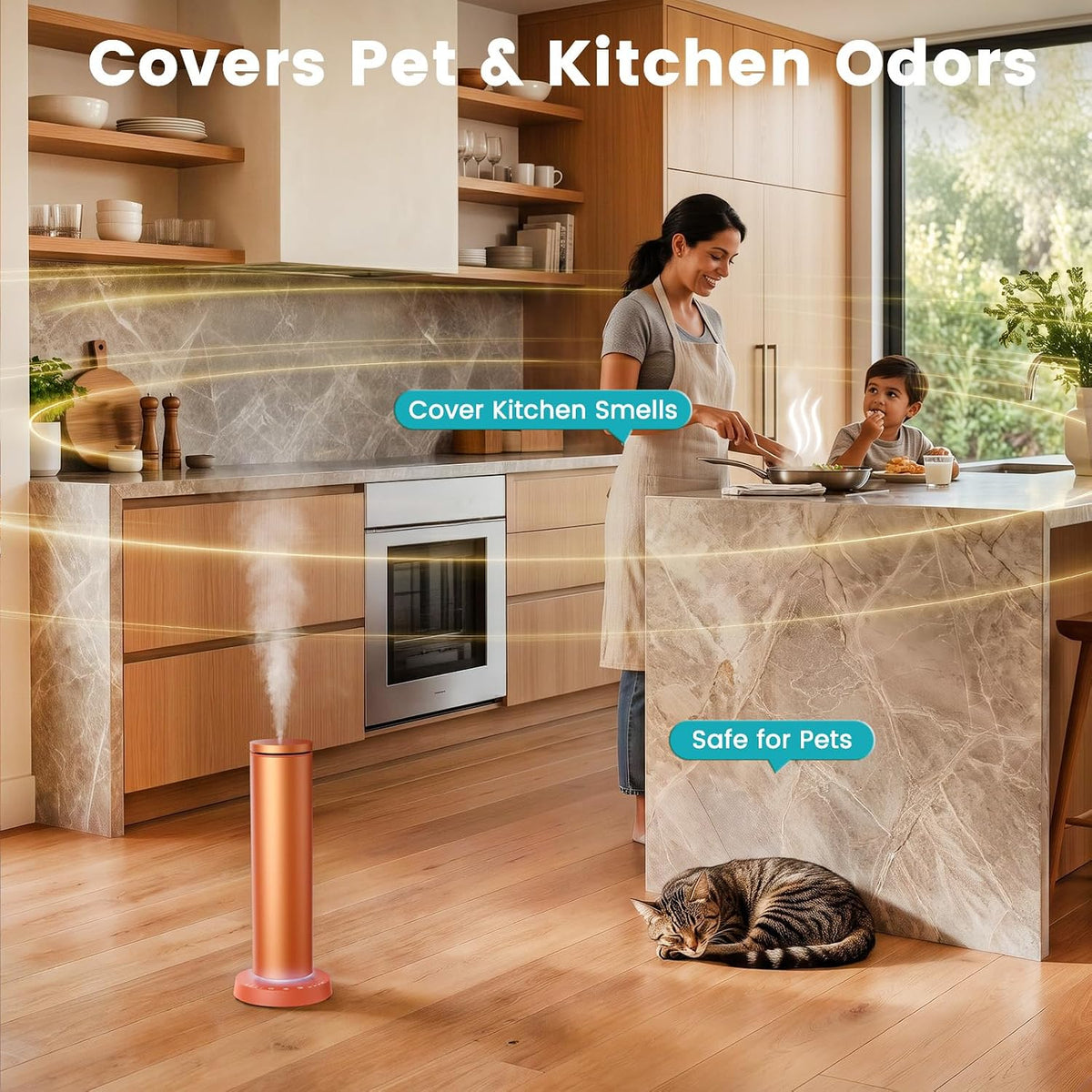 XEITIN Apex 2000™ Cordless Rechargeable Scent Diffuser (2,000 Sq. Ft. | 4000mAh Battery)