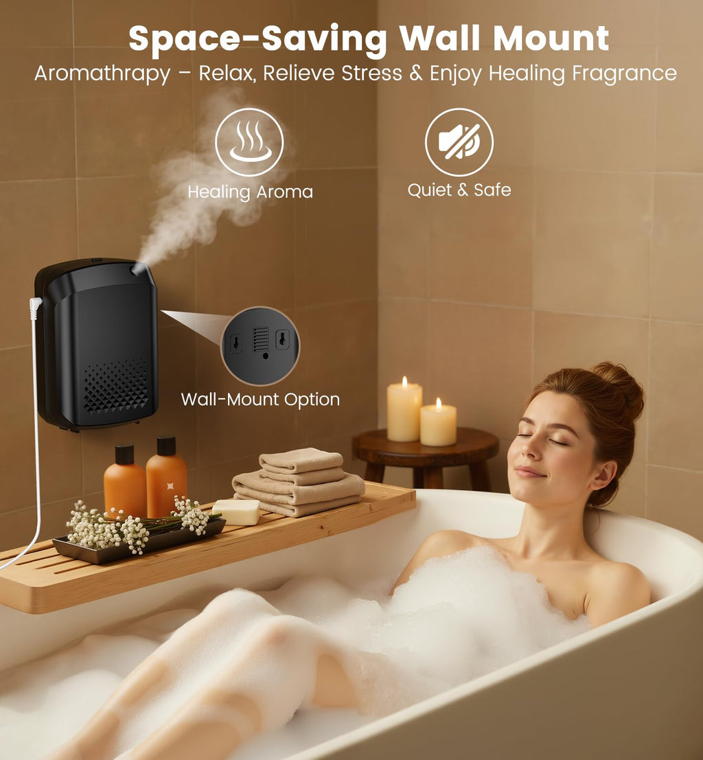XEITIN Wall-Mounted Scent Machine | 3000 Sq.Ft Professional Waterless Diffuser