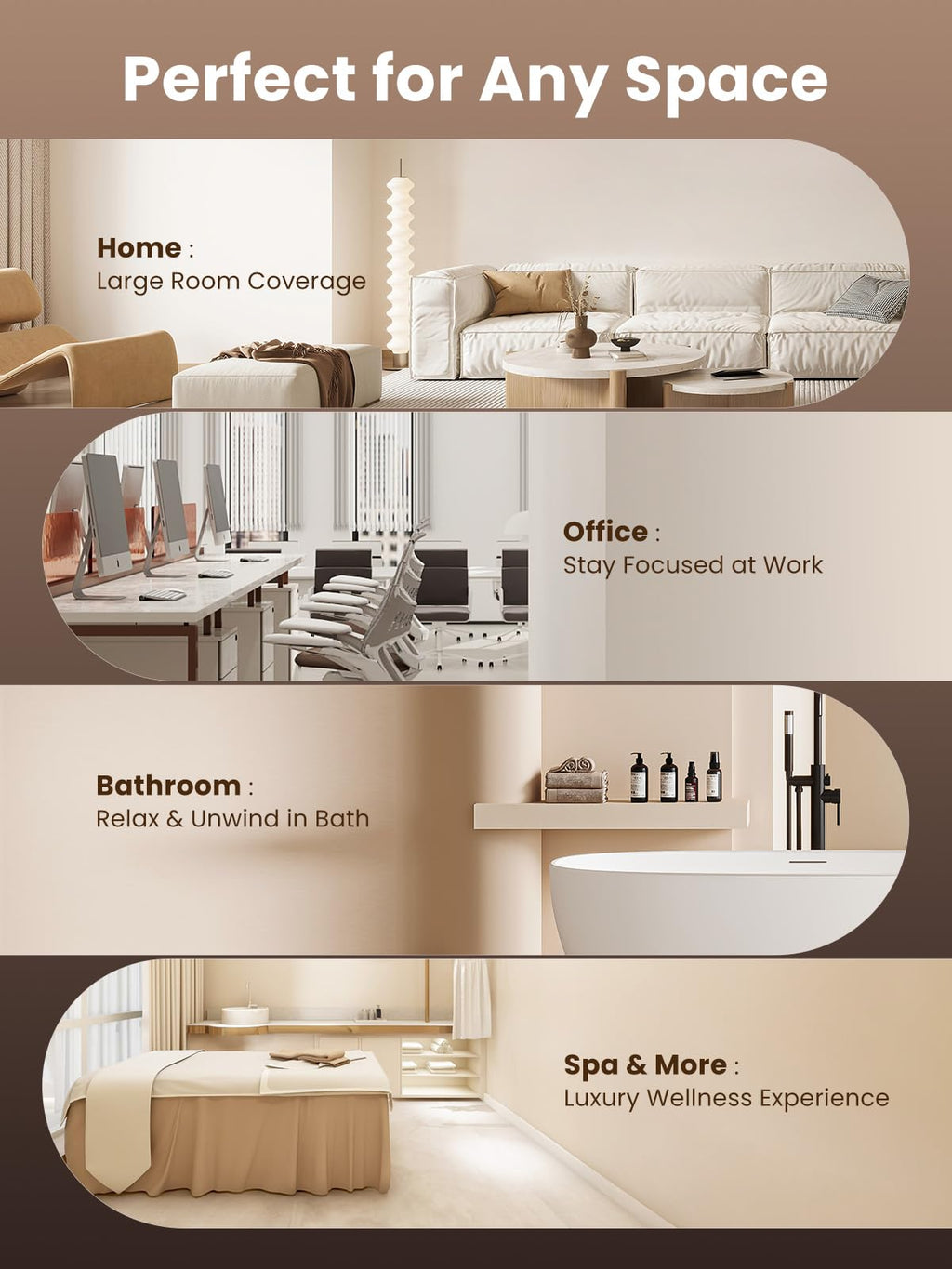 XEITIN Signature Scenting Set | Waterless Cold Air Diffuser & 5 Hotel-Inspired Oils