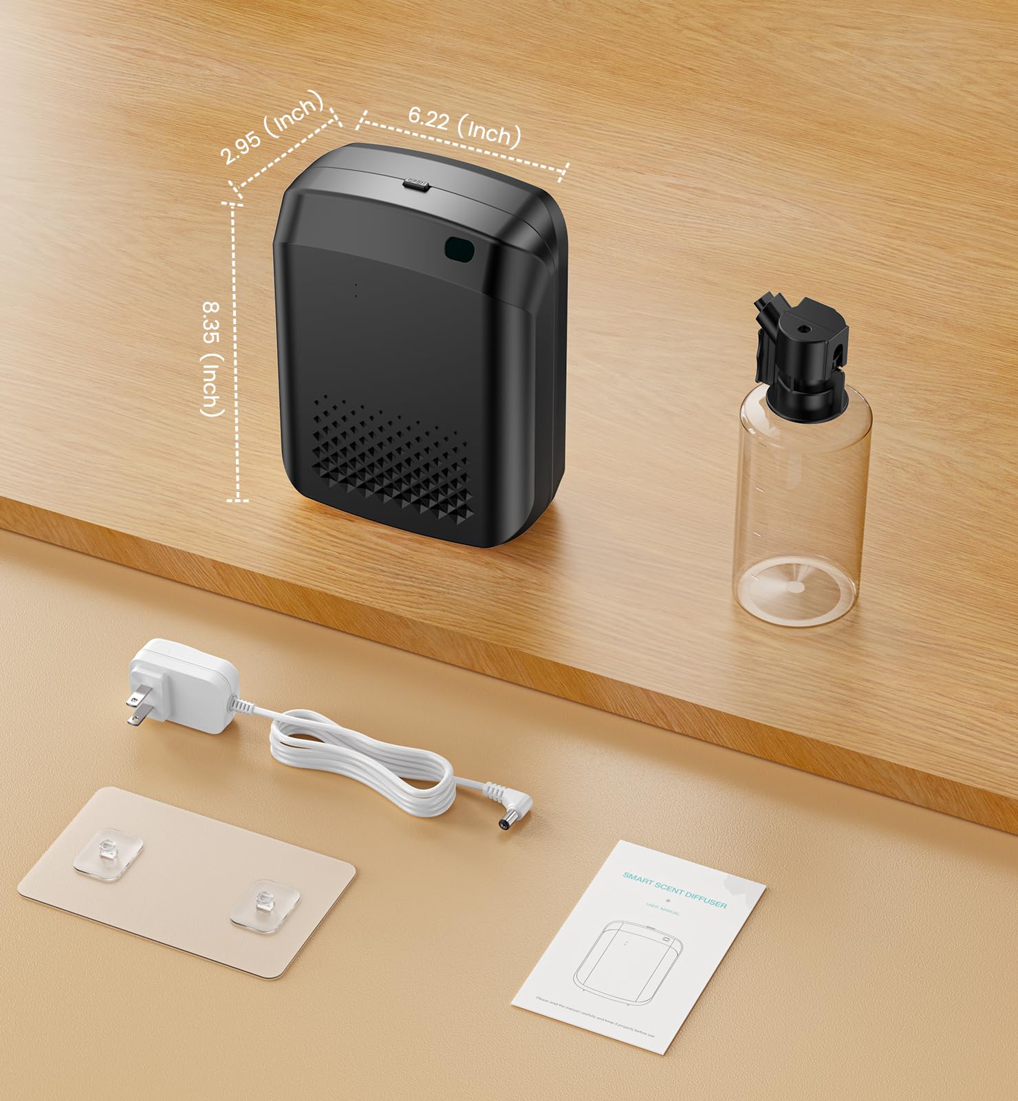 XEITIN Wall-Mounted Scent Machine | 3000 Sq.Ft Professional Waterless Diffuser