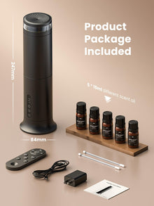 xeitin-black-tower-scent-diffuser-package-included-dimensions-essential-oils
